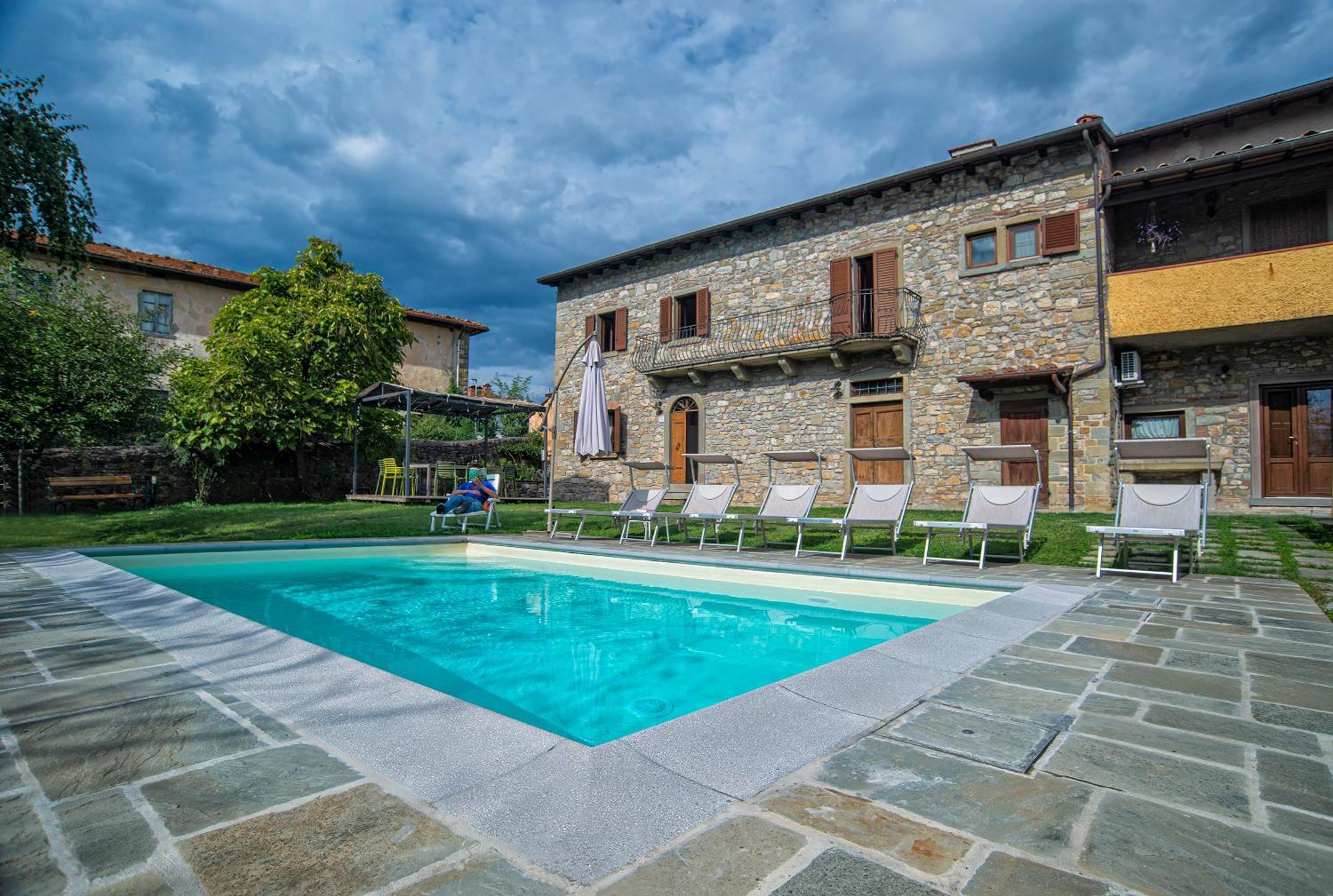 Вилла “Da Paolino” Borgo alla Collina Экстерьер фото