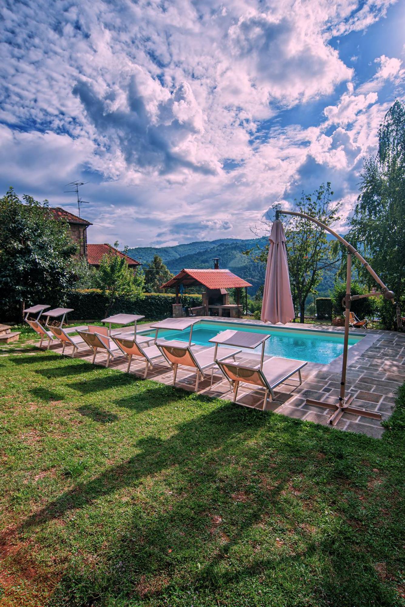 Вилла “Da Paolino” Borgo alla Collina Экстерьер фото