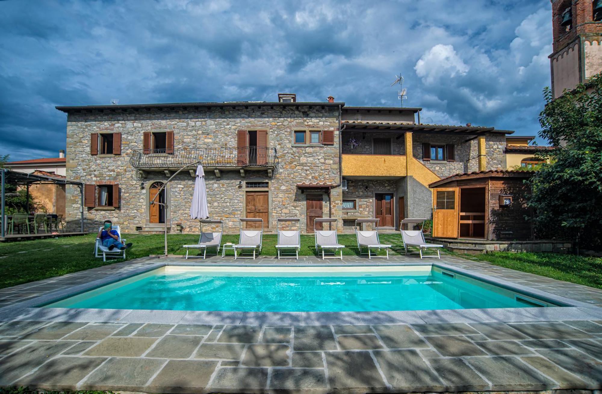 Вилла “Da Paolino” Borgo alla Collina Экстерьер фото