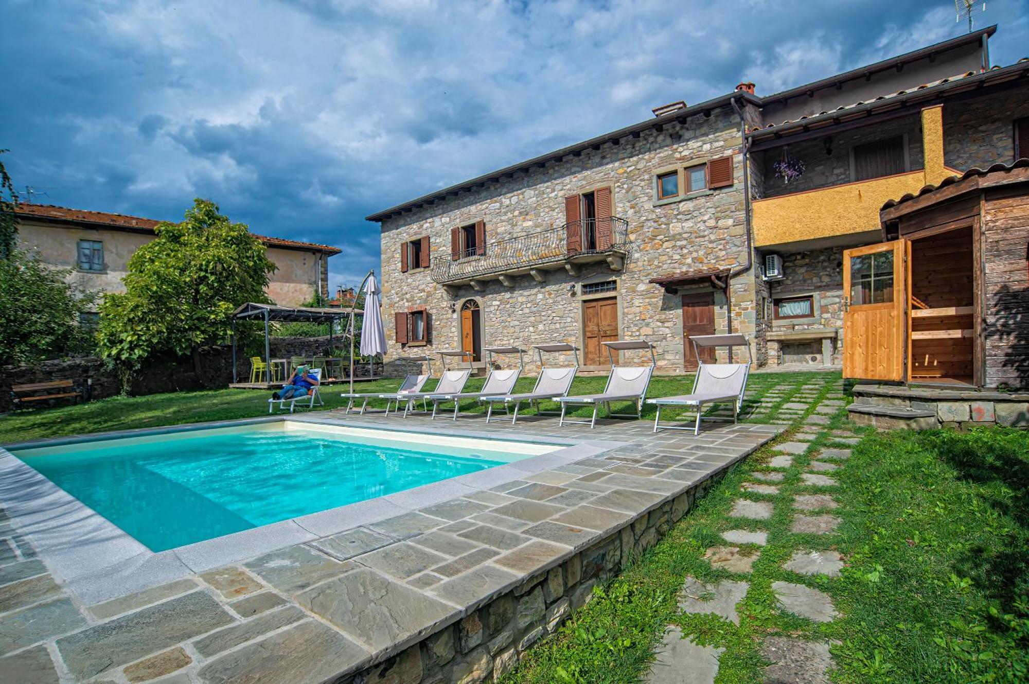 Вилла “Da Paolino” Borgo alla Collina Экстерьер фото